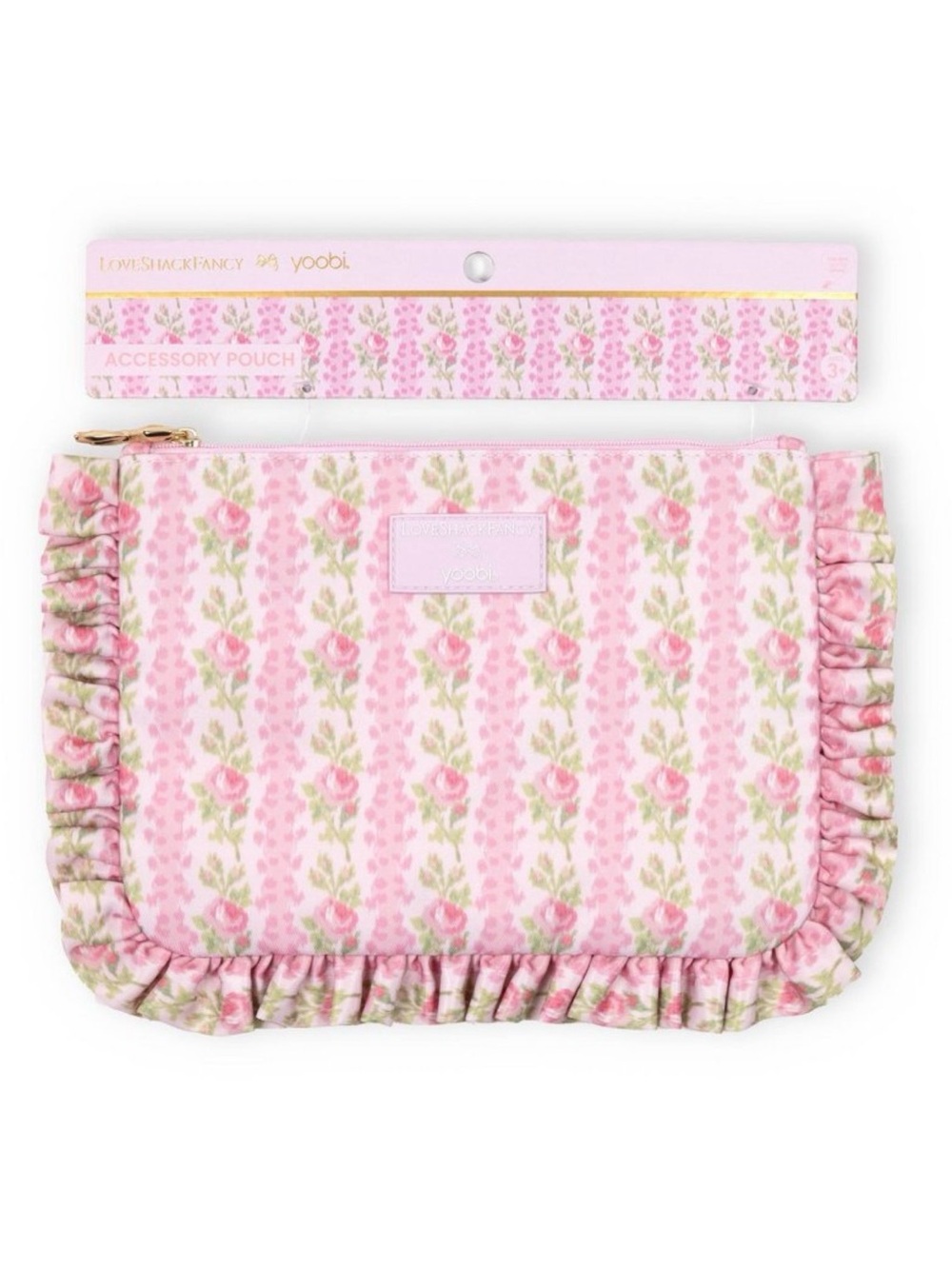 LoveShackFancy x Target - Yoobi Blooming Heirloom Flat Zip Pencil
Case